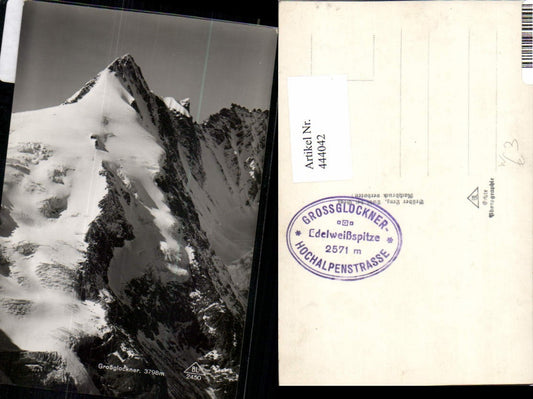444042,Großglockner b. Heiligenblut Bergkulisse