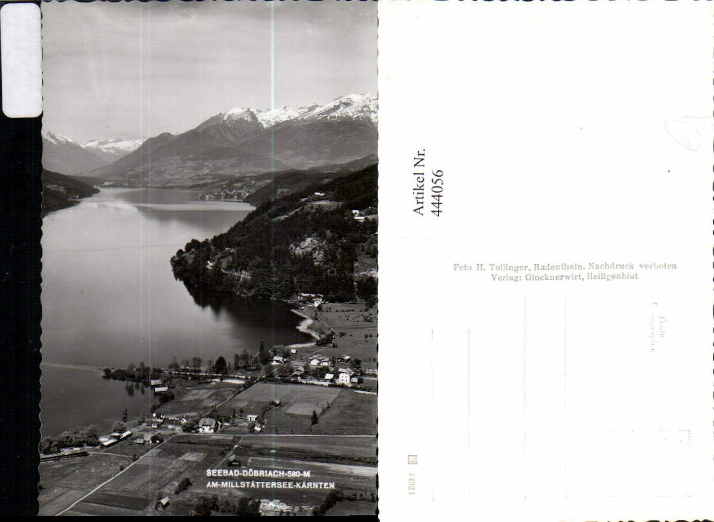 444056,Bad Döbriach am Millstättersee Totale Bergkulisse