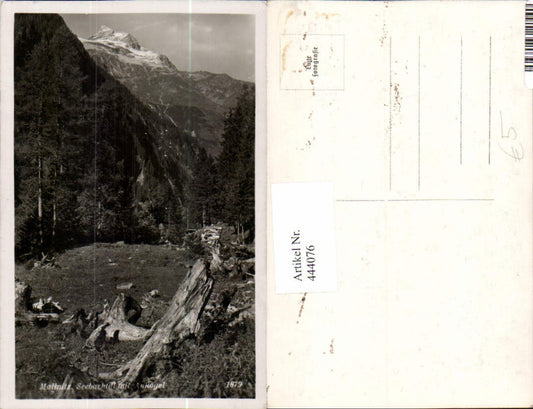 444076,Mallnitz Seebachtal m. Ankogel Bergkulisse