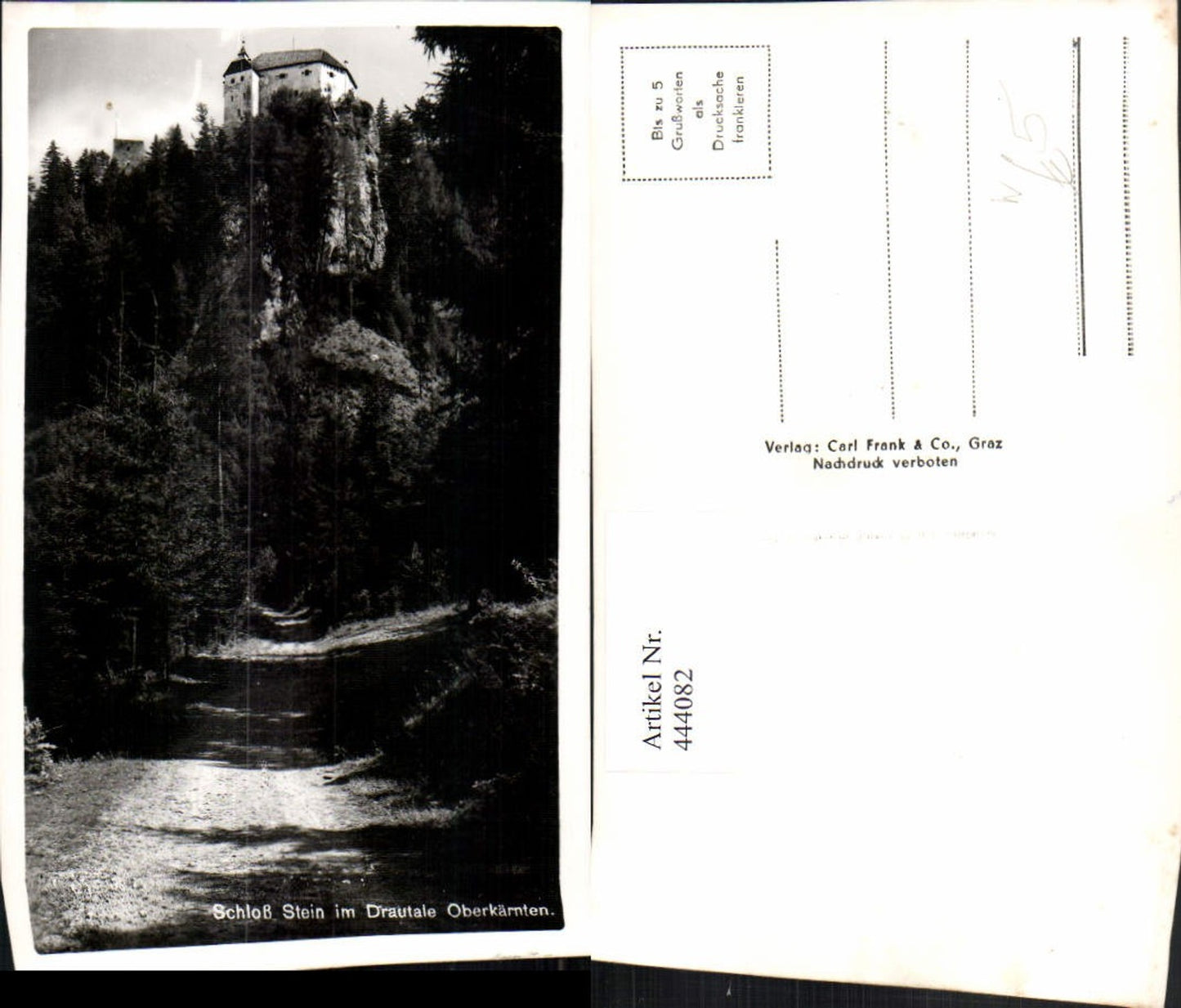 444082,Schloss Stein im Drautal b. Dellach