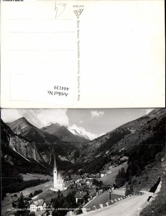 444139,Heiligenblut Totale m. Großglockner Bergkulisse