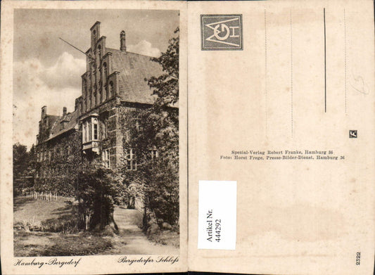 444292,Hamburg Bergedorf Bergedorfer Schloss