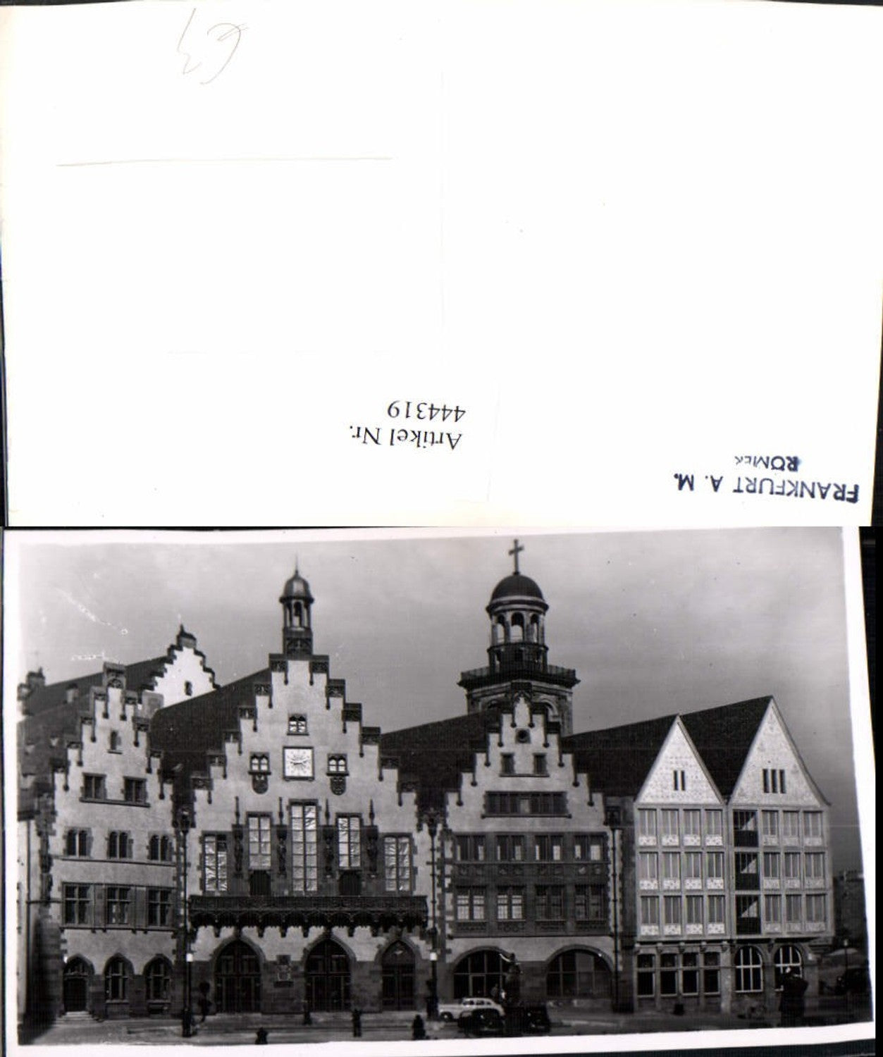 444319,Frankfurt am Main Römer Häuser