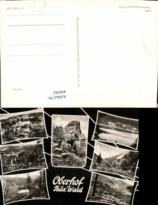 444361, Oberhof Totale Tafelstein Teich Multi-view map
