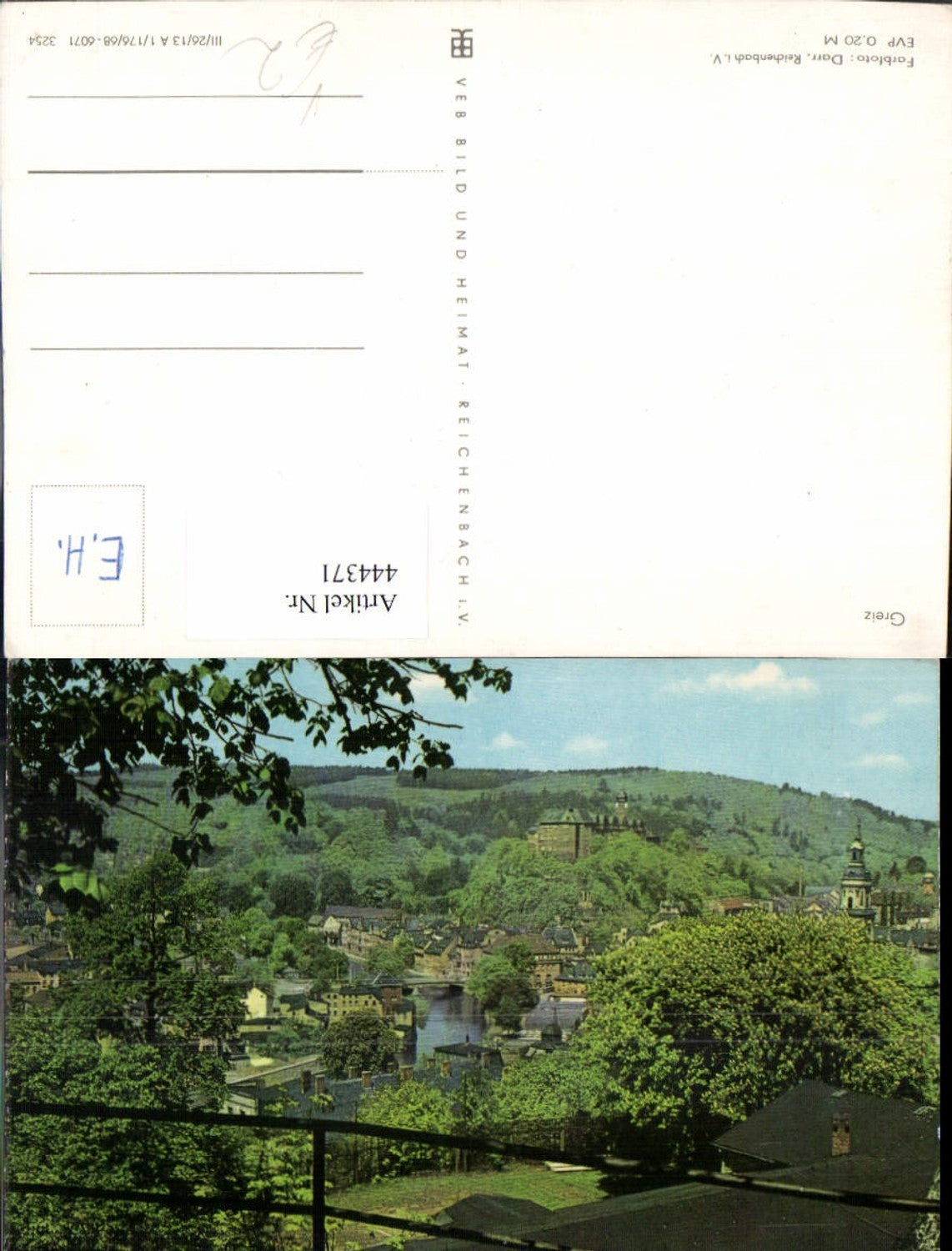 444371, Greiz Totale pub VEB