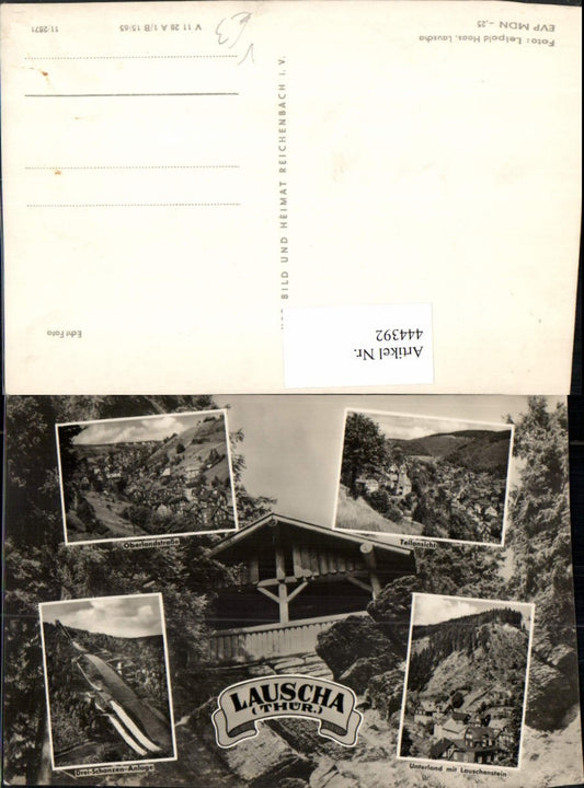 444392, Lauscha Totale Schanze Multi-image map pub VEB