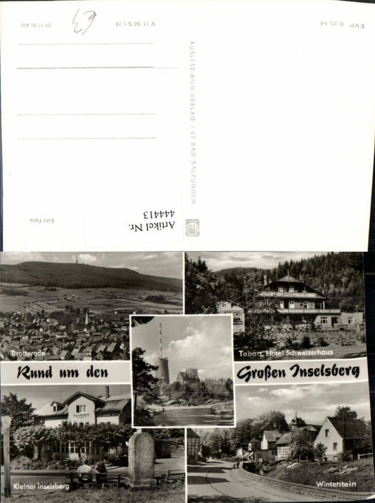 444413,Großer Inelsberg Brotterode Totale Tabarz Schweizerhaus Multi-view map