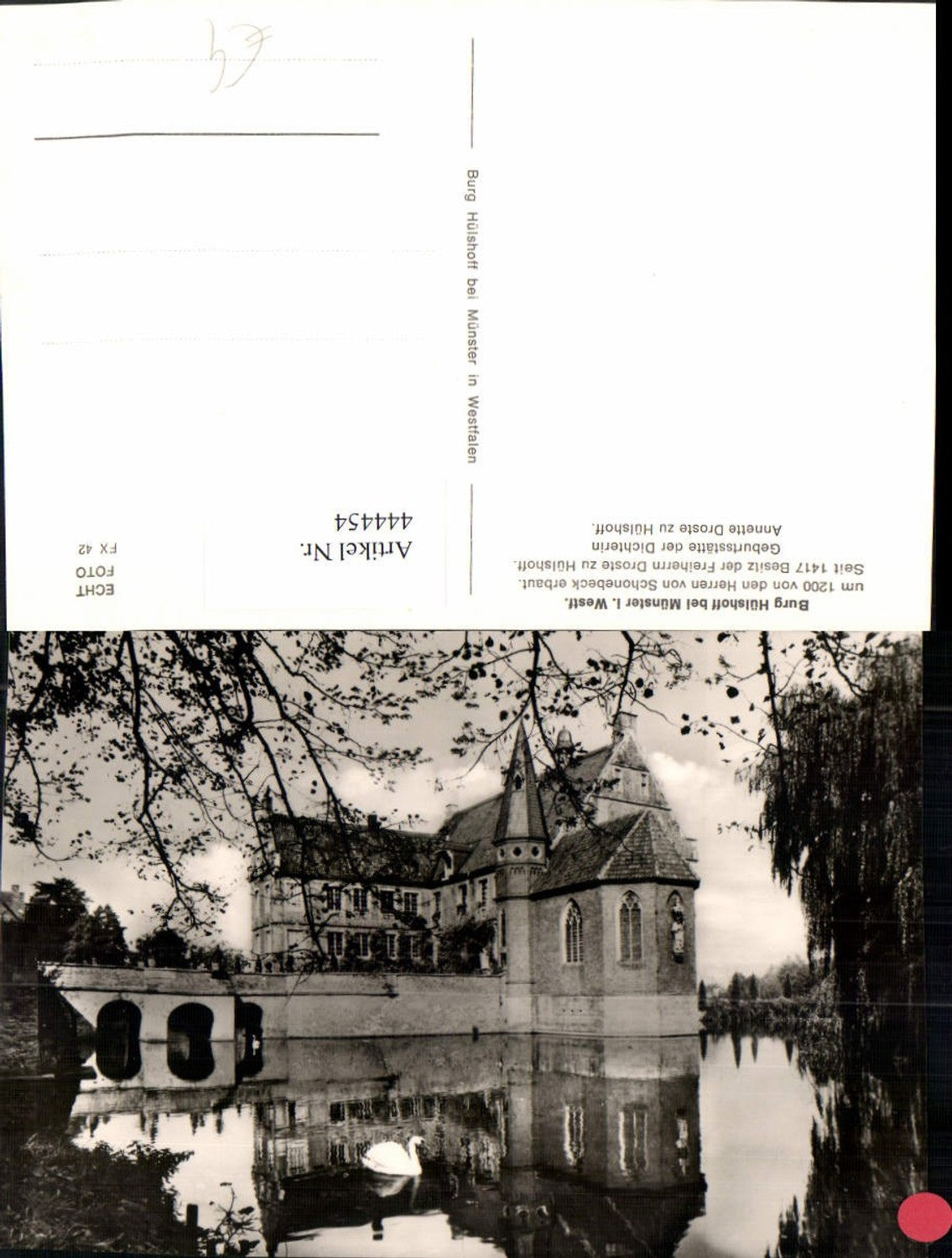 444454,Burg Hülshoff b. Havixbeck Münster in Westfalen