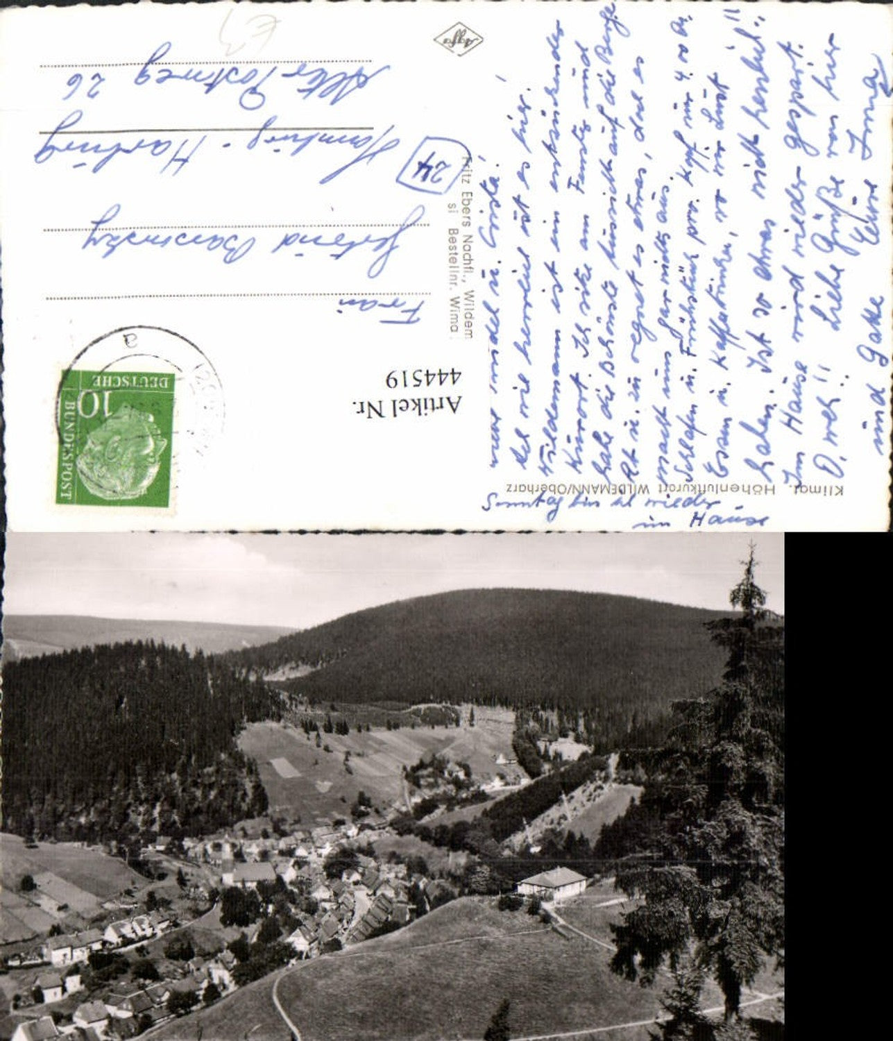 444519,Wildemann im Oberharz Totale