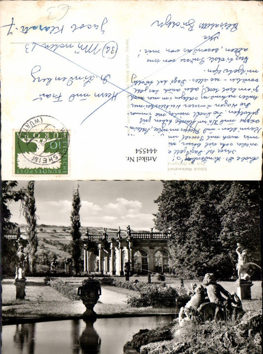 444554, Weikersheim Castle Park with Orangery