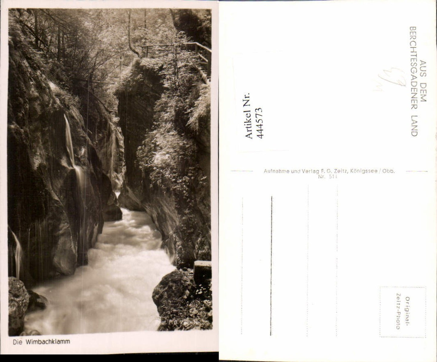 444573,Wimbachklamm Klamm Schlucht b. Ramsau Berchtesgaden