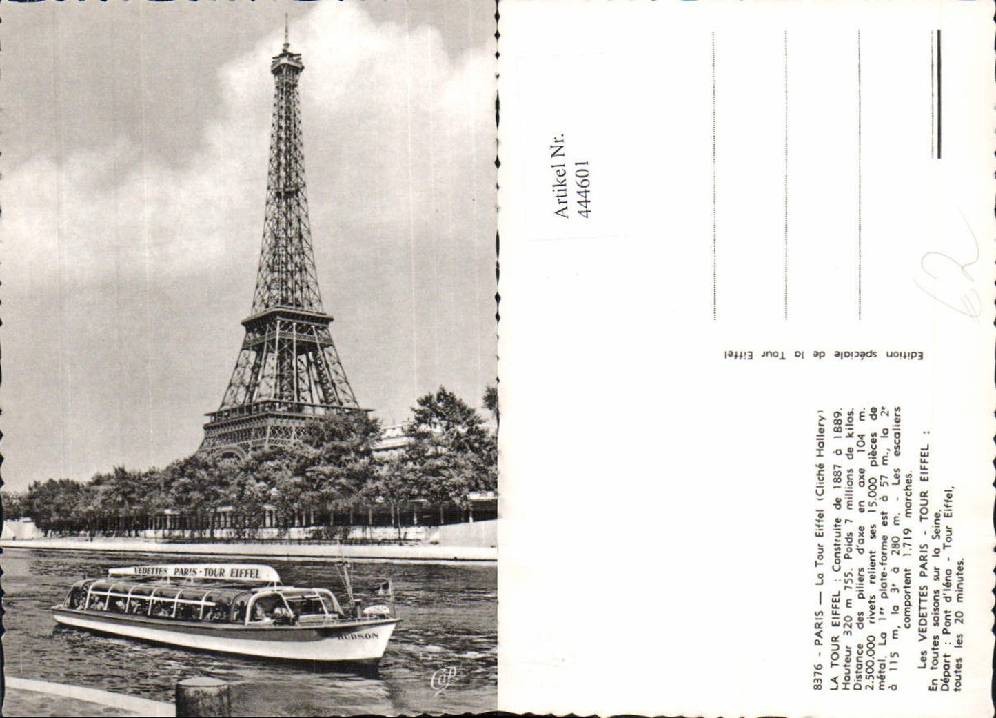 444601,Turm Paris La Tour Eiffel Eiffelturm Schiff Dampfer