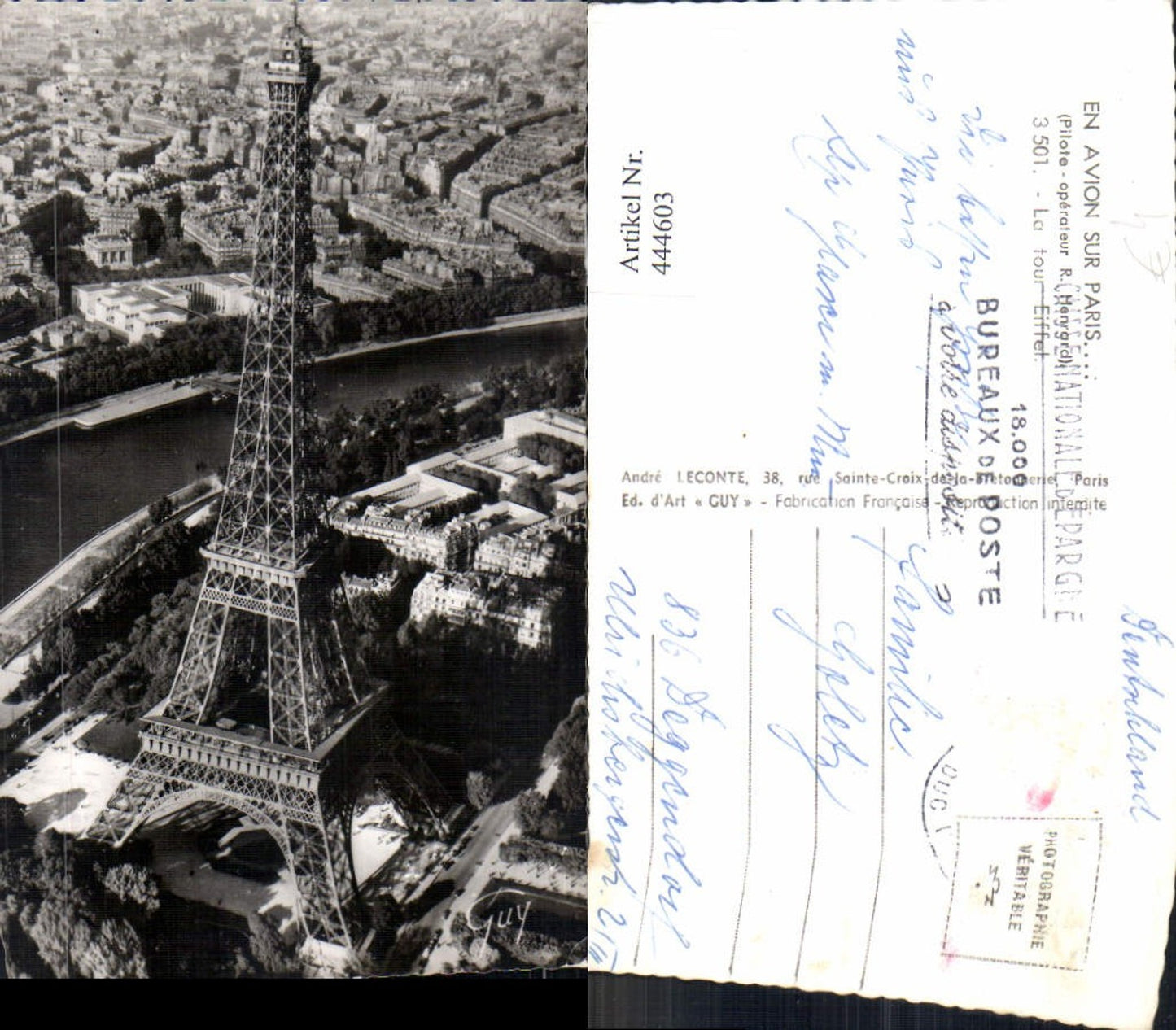 444603,Turm Paris La Tour Eiffel Eiffelturm Luftbild