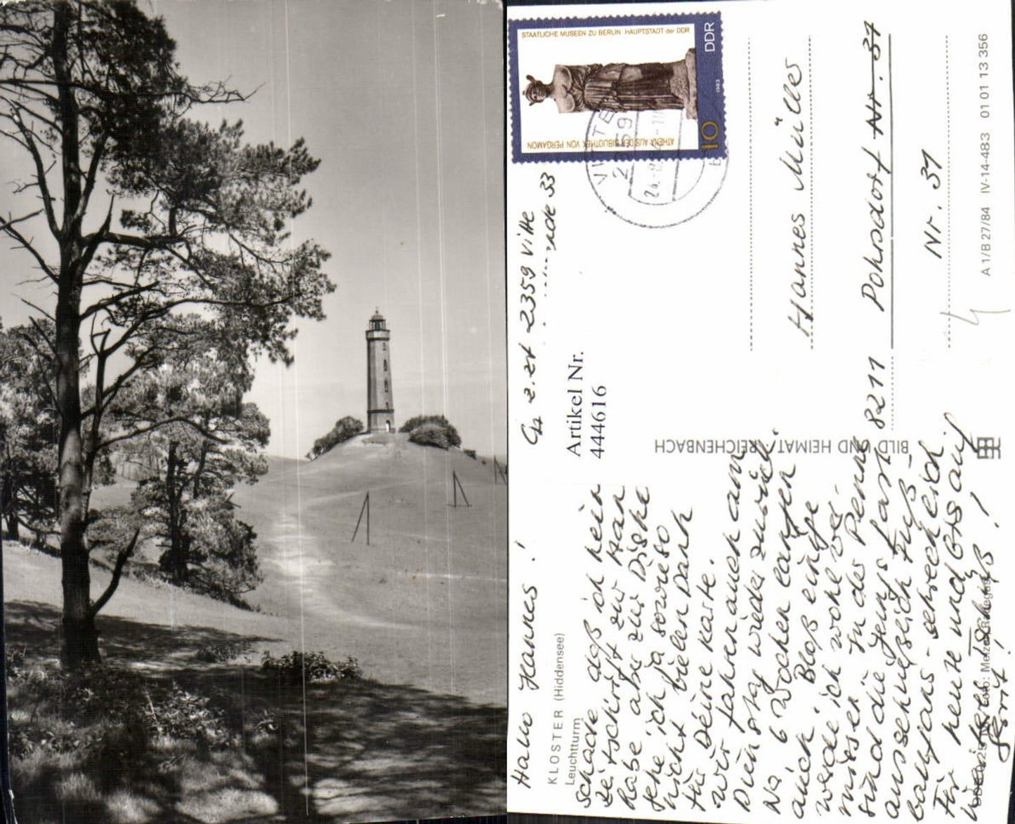 444616,Leuchtturm Kloster Hiddensee