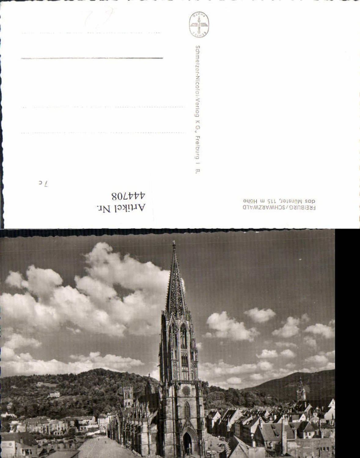 444708,Freiburg Schwarzwald Münster Kirche