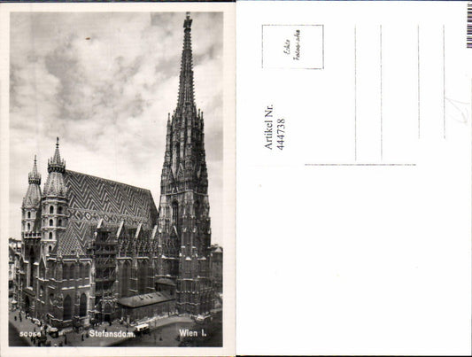 444738,Foto Ak Wien Stephansdom Dom Kirche