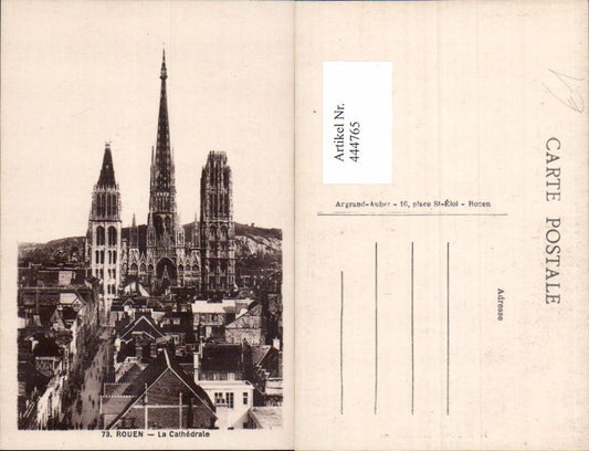 444765,Rouen La Cathedrale Kathedrale Kirche