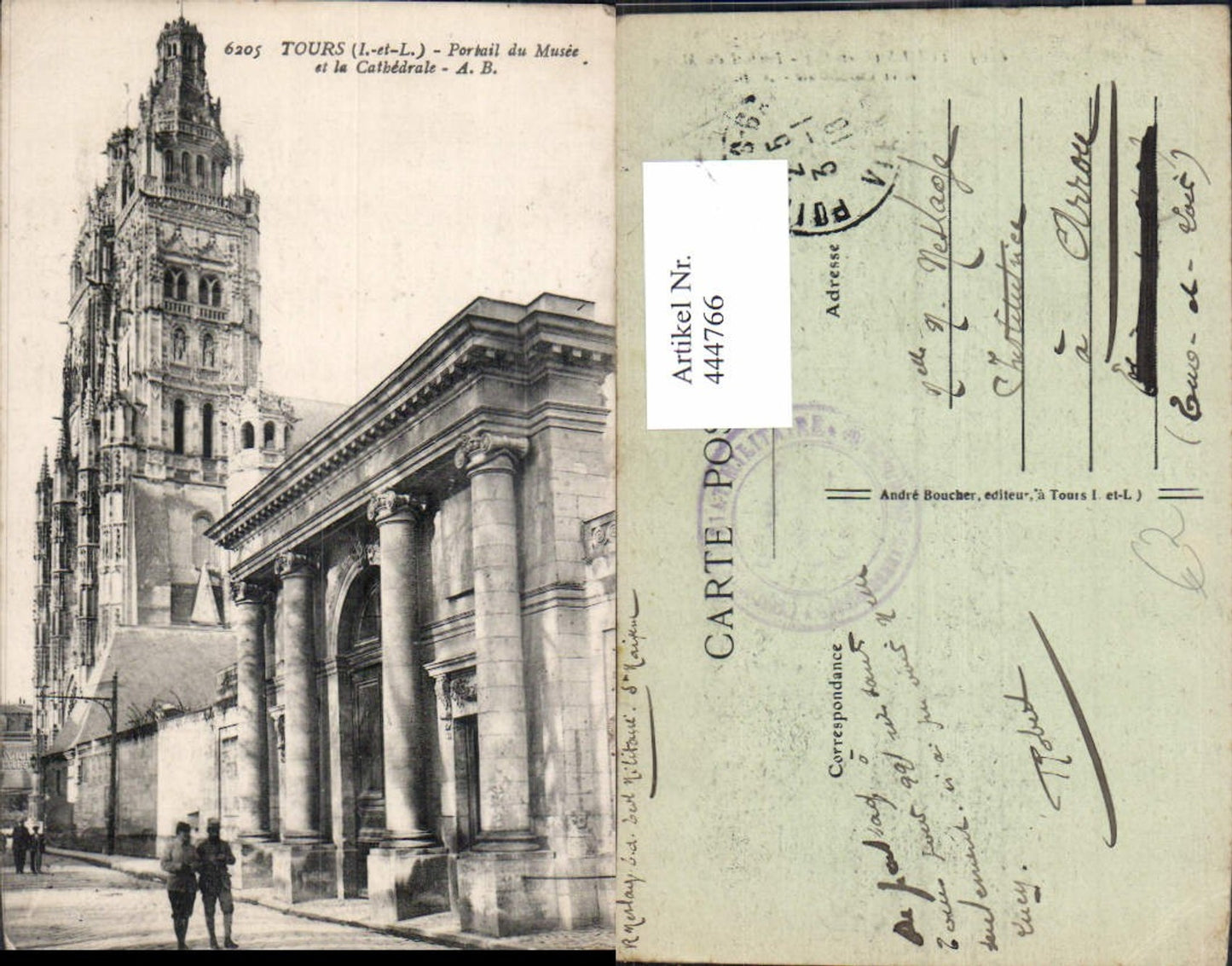 444766,Tours Portail du Musee et la Cathedrale Kathedrale Kirche