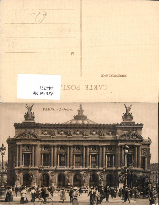 444771,Paris L Opera Oper