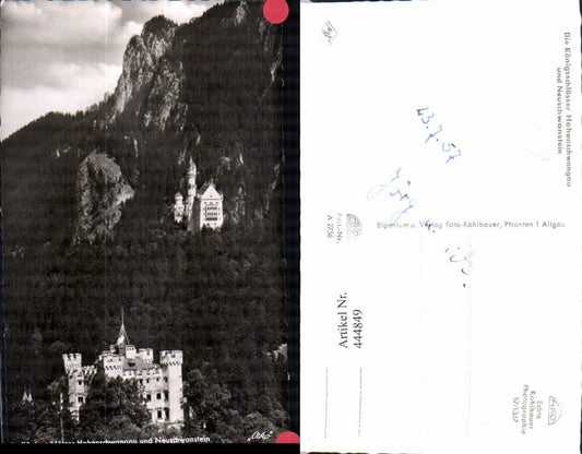444849,Schlösser Hohenschwangau Neuschwanstein