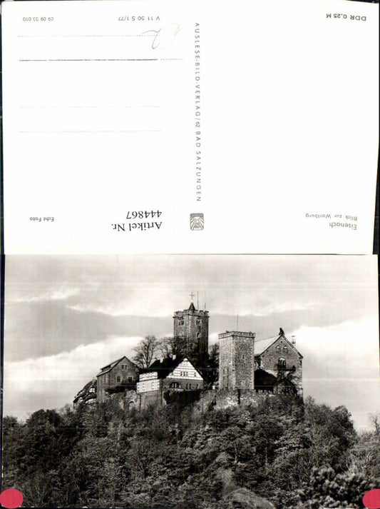 444867,Foto Ak Burg Wartburg Eisenach