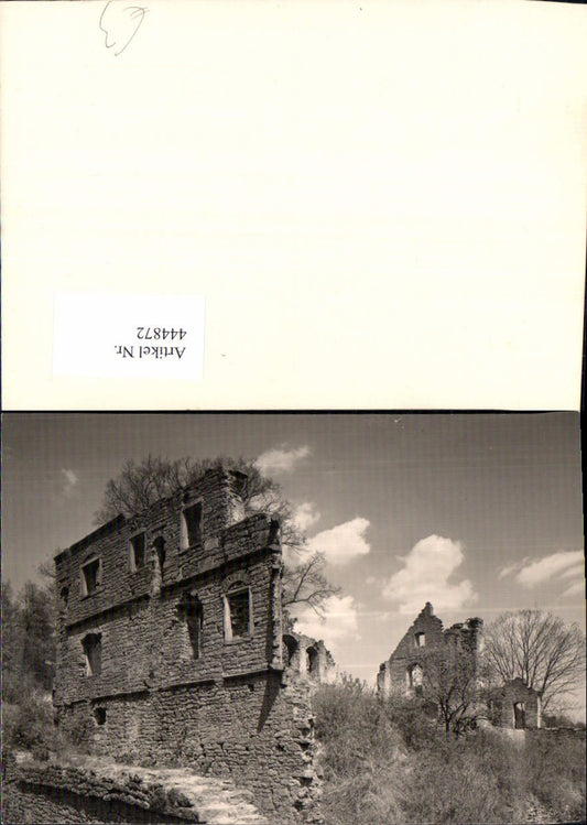 444872,Foto Ak Burg Ruine