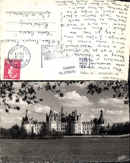 444892,Chambord Le Chateau Schloss