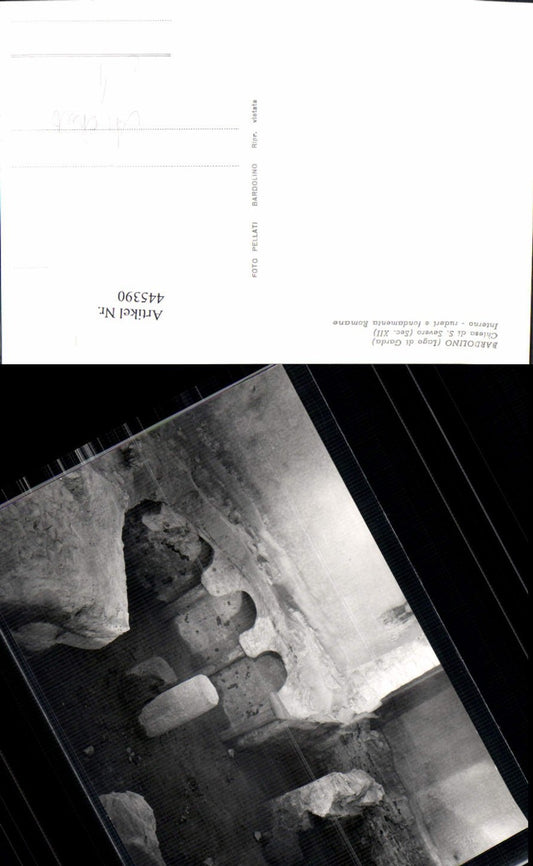 445390,Bardolino Lago di Garda Chiesa di S. Severo Ruine Archäologie Ausgrabung