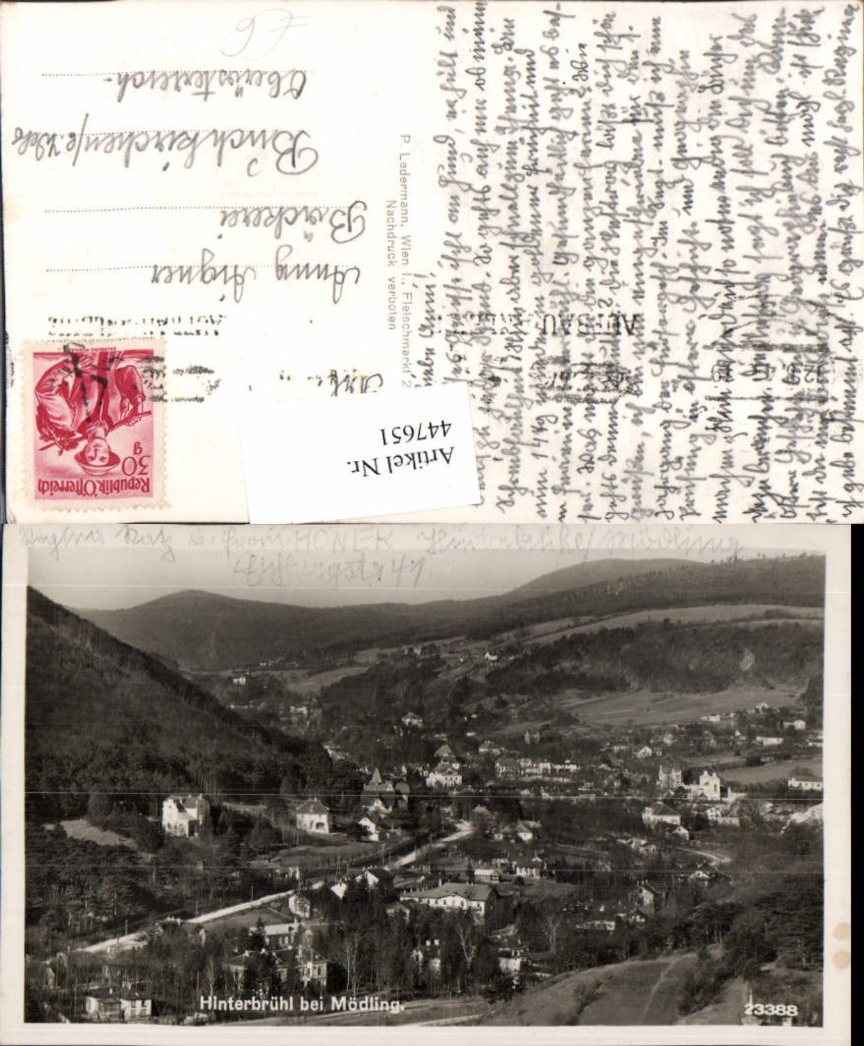 447651,Hinterbrühl b. Mödling Totale