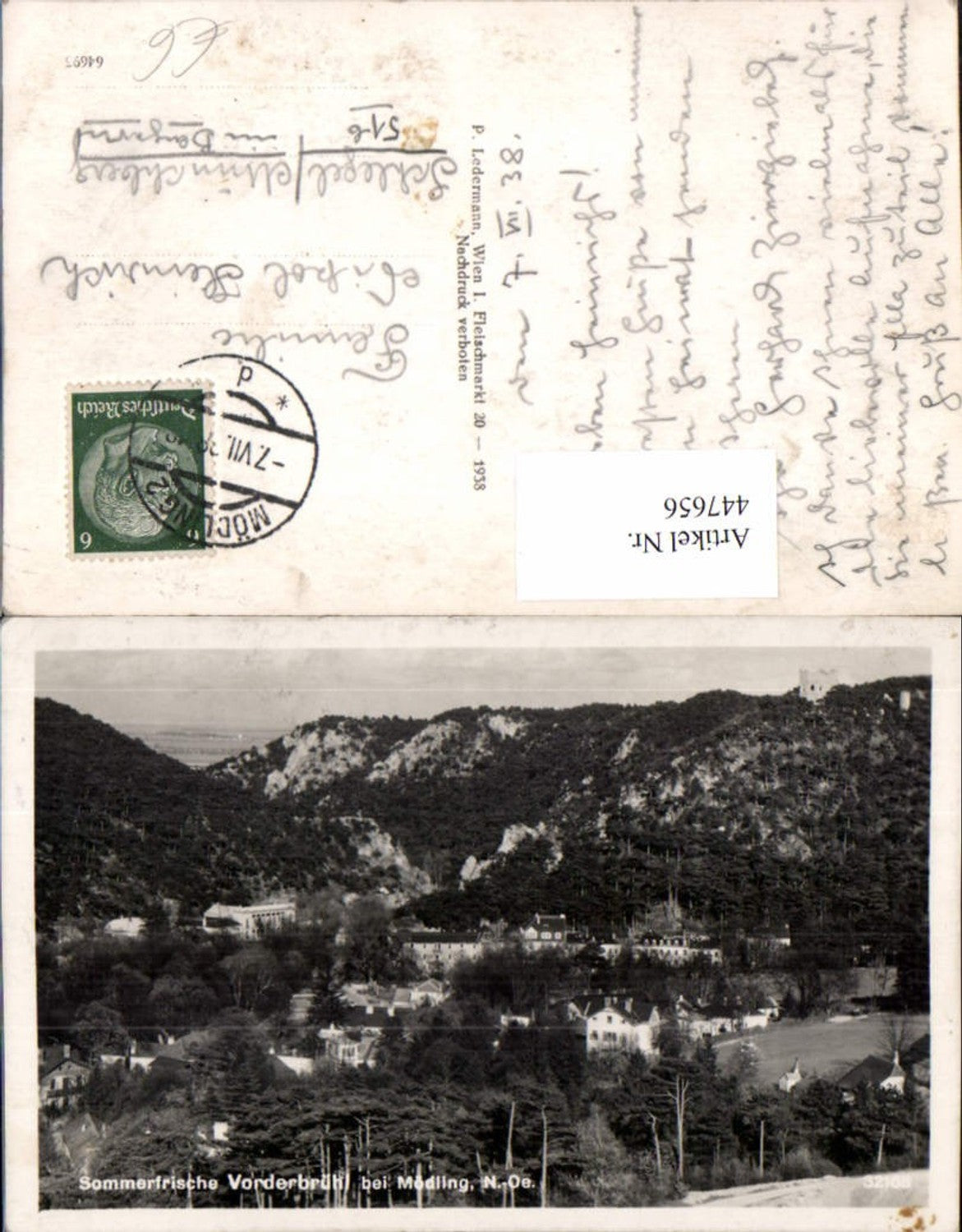 447656,Vorderbrühl b. Mödling Teilansicht