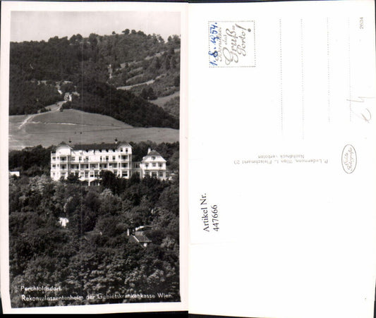 447666,Perchtoldsdorf Rekonvaleszentenheim der Gebietskrankenkasse