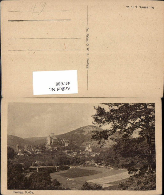 447688,Hardegg Totale m. Burg