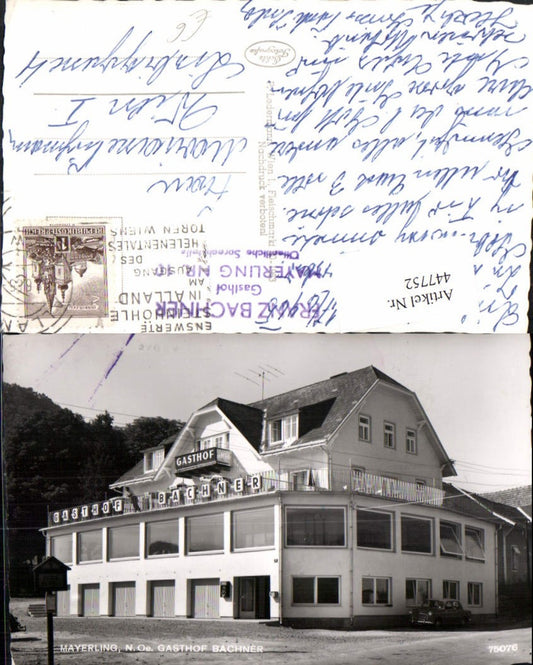 447752,Mayerling Gasthof Bachner