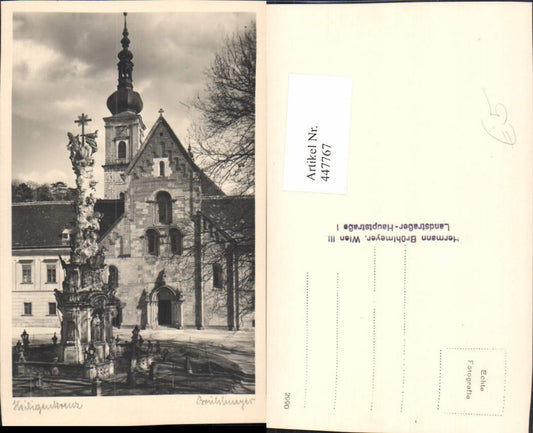 447767,Stift Heiligenkreuz Pestsäule pub Brühlmeyer