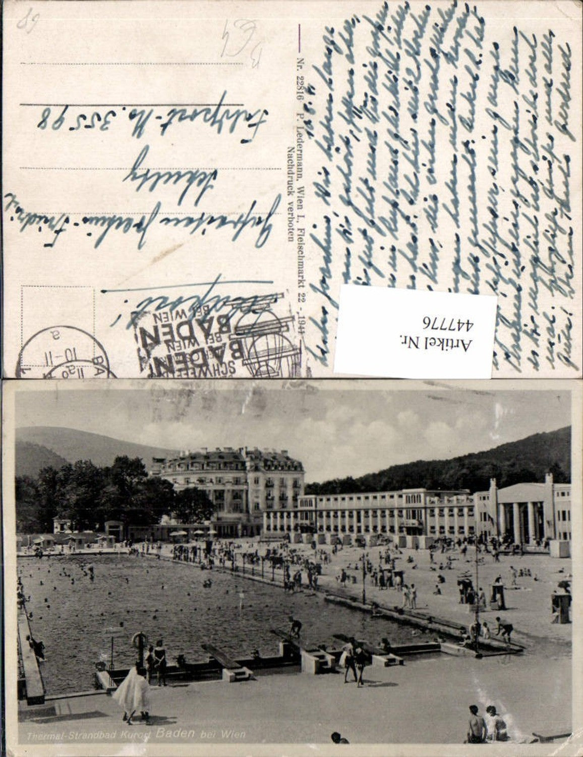 447776,Baden b. Wien Thermalbad Freibad