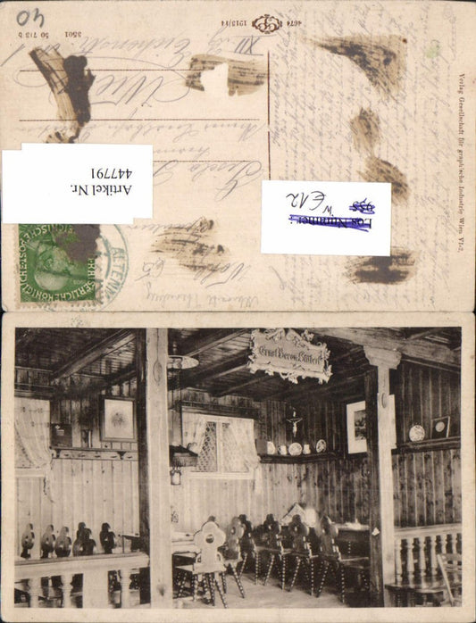 447791,Altenmarkt Thenneberg Gasthof Ernst Beron Stüberl Innenansicht