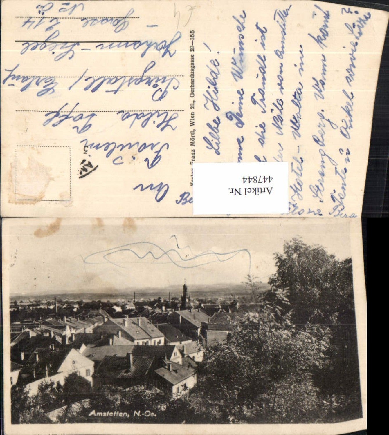 447844,Amstetten Teilansicht