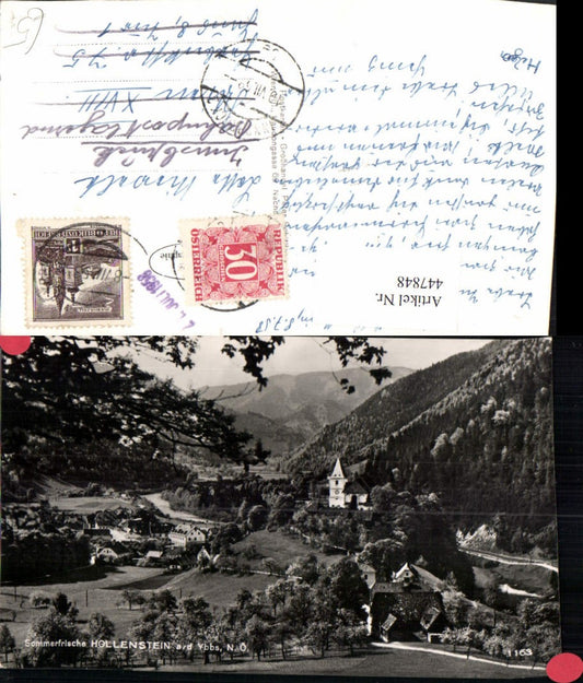 447848,Hollenstein an d. Ybbs Teilansicht
