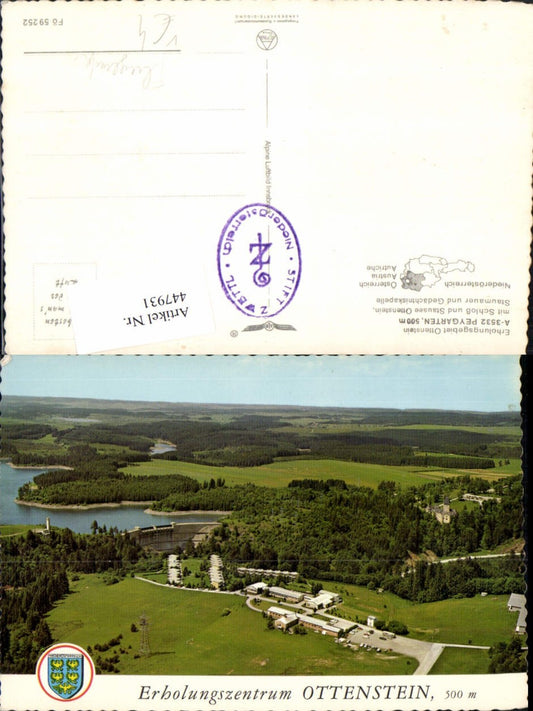 447931,Peygarten Ottenstein Talsperre pub Alpine Luftbild 59252