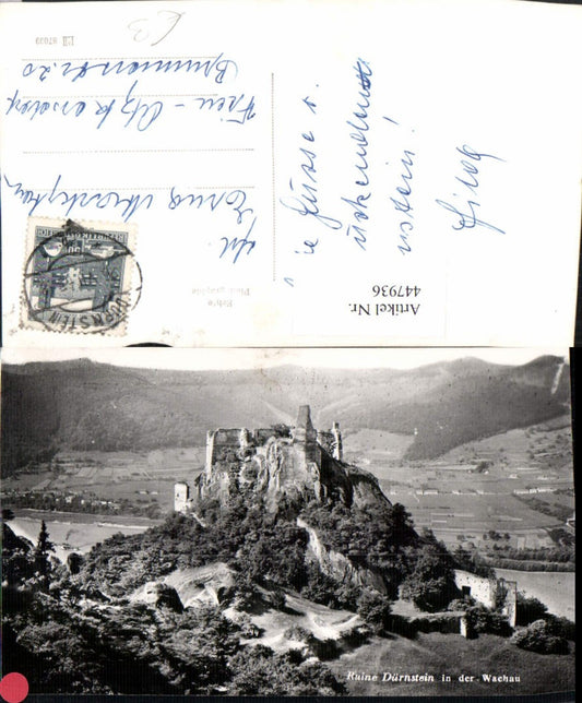 447936,Ruine Dürnstein in d. Wachau