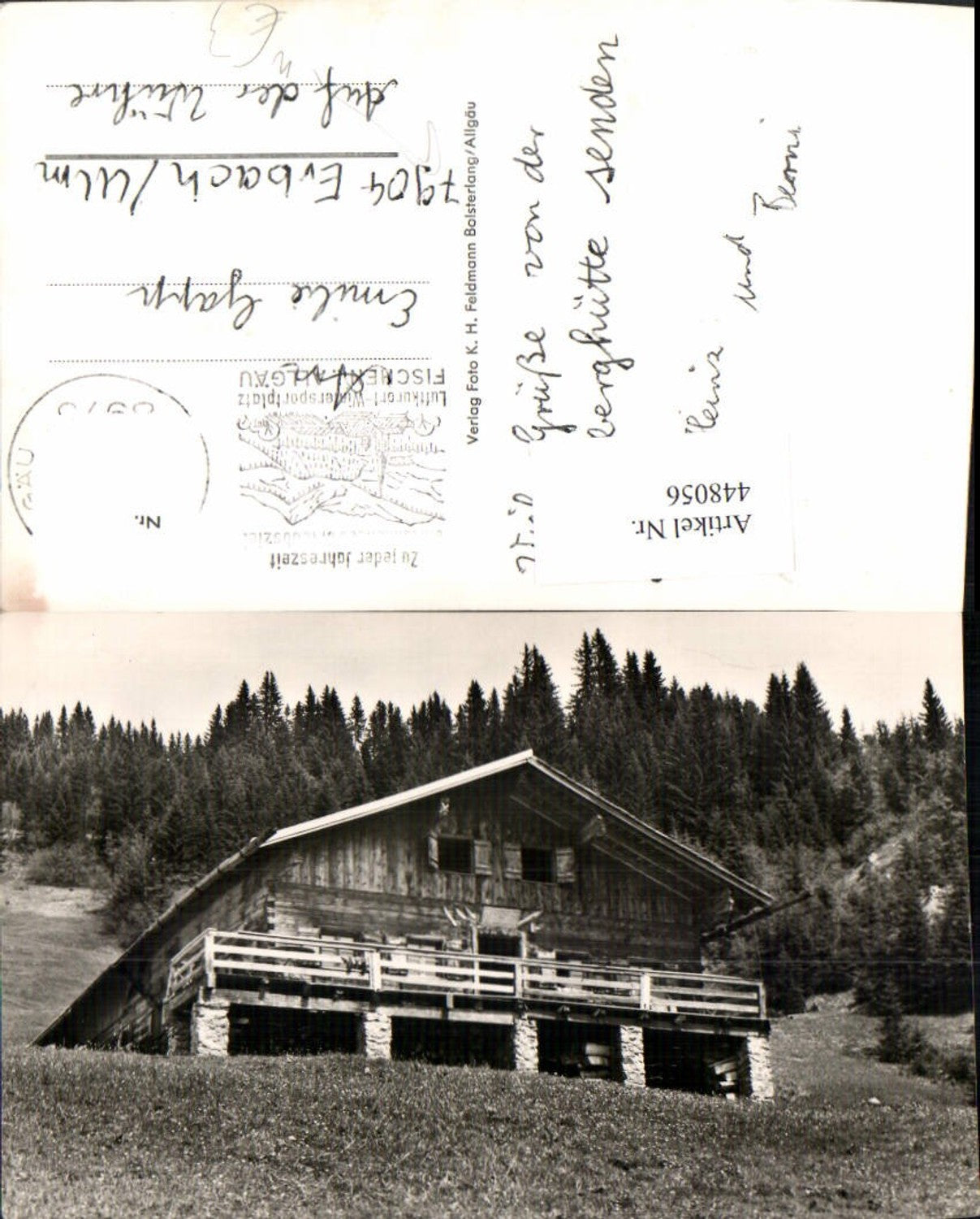 448056,Bolsterlang im Allgäu Almhütte Haus