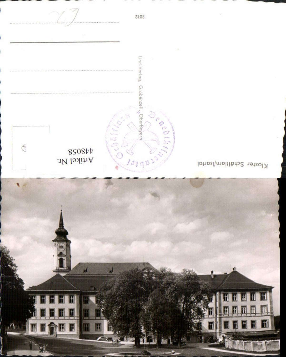 448058,Kloster Schäftlarn im Isartal