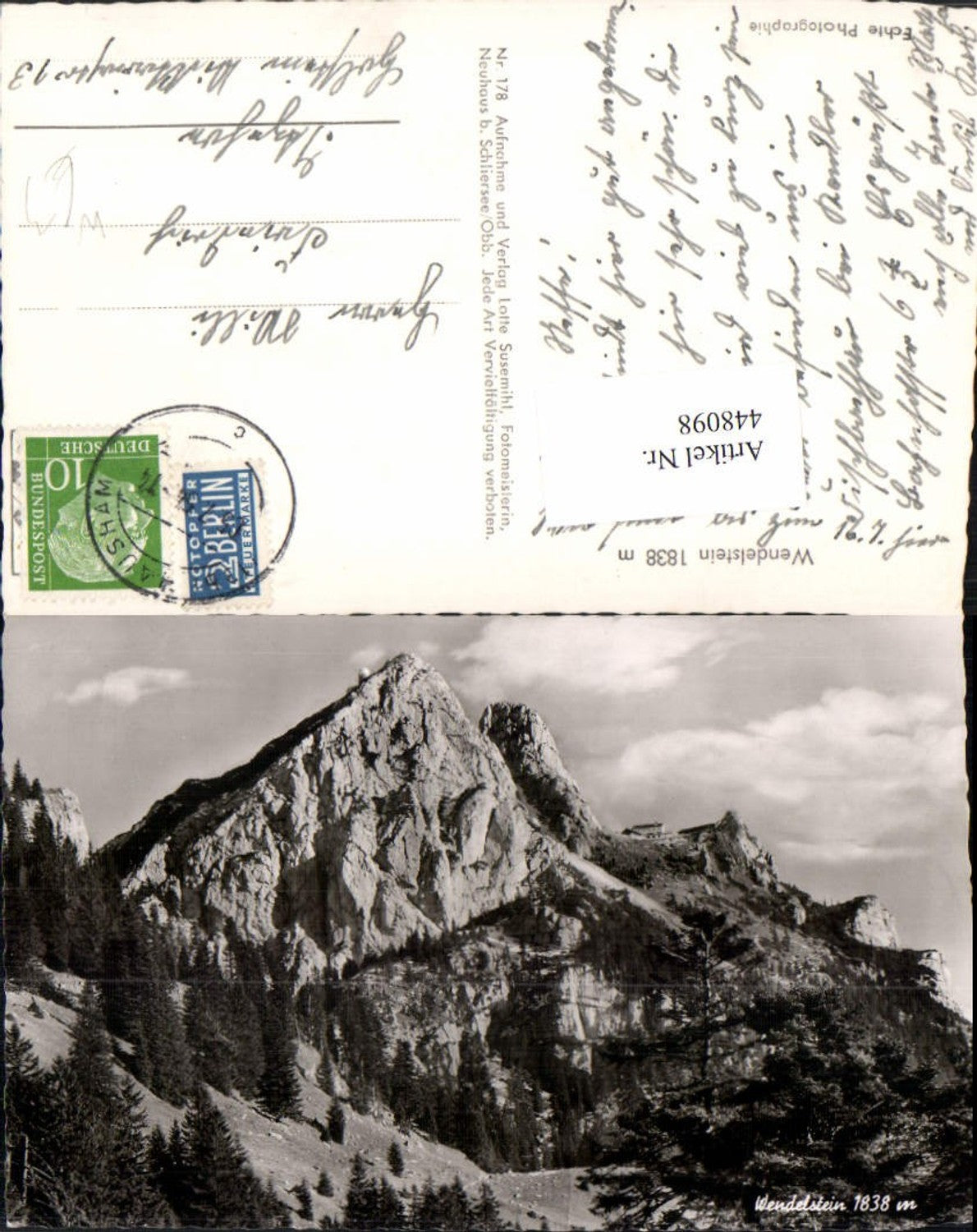 448098, Wendelstein near Bayrischzell, mountain scenery