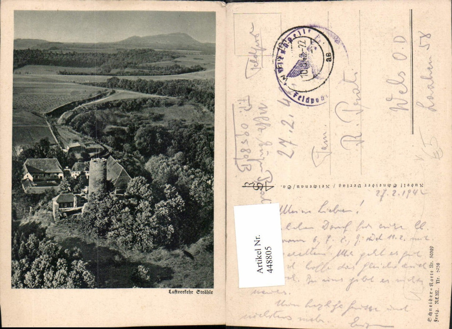 448805,Fotokunst Rudolf Schneider 50329 Ruine pub Luftverkehr Strähle