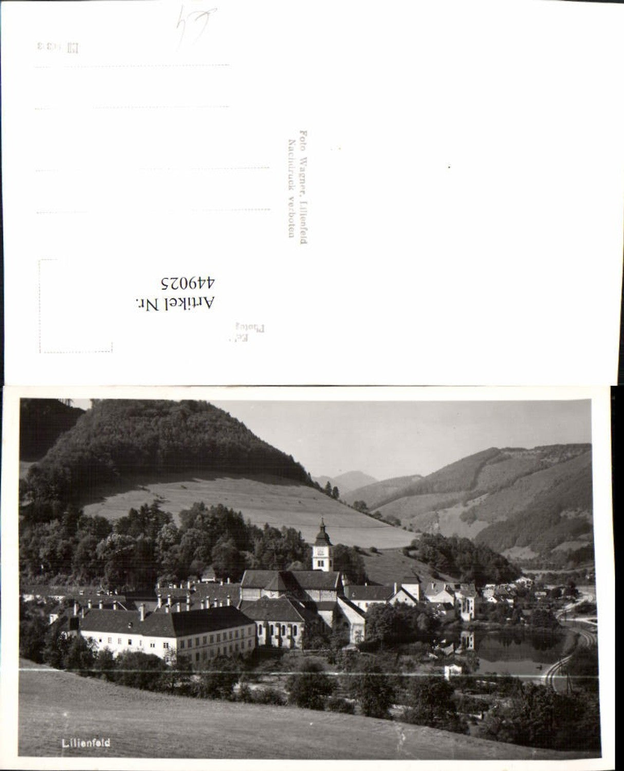 449025,Lilienfeld Teilansicht m. Stift