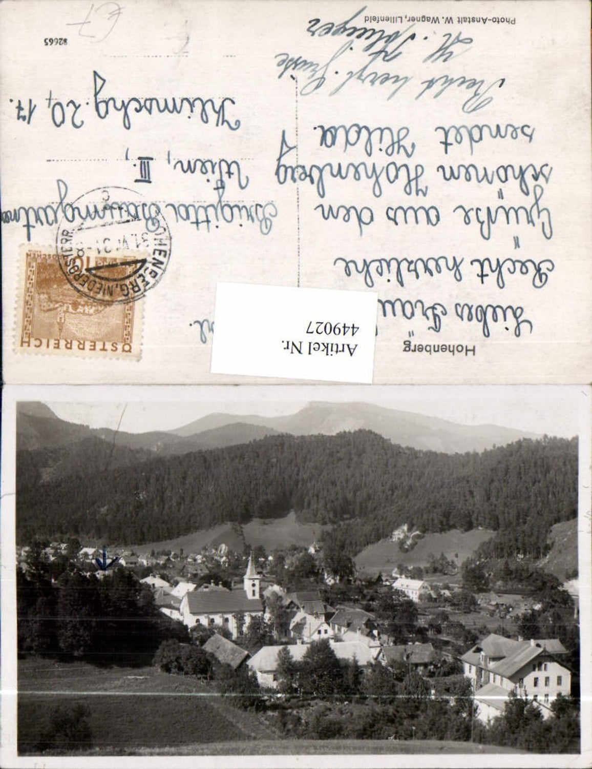 449027,Hohenberg Totale Bergkulisse