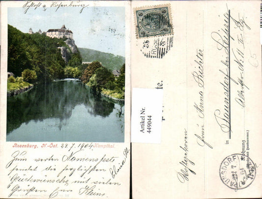 449044,Rosenburg im Kamptal Schloss