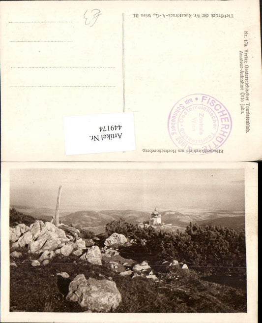 449174,Elisabethkirchlein Kirche am Hochschneeberg b. Puchberg
