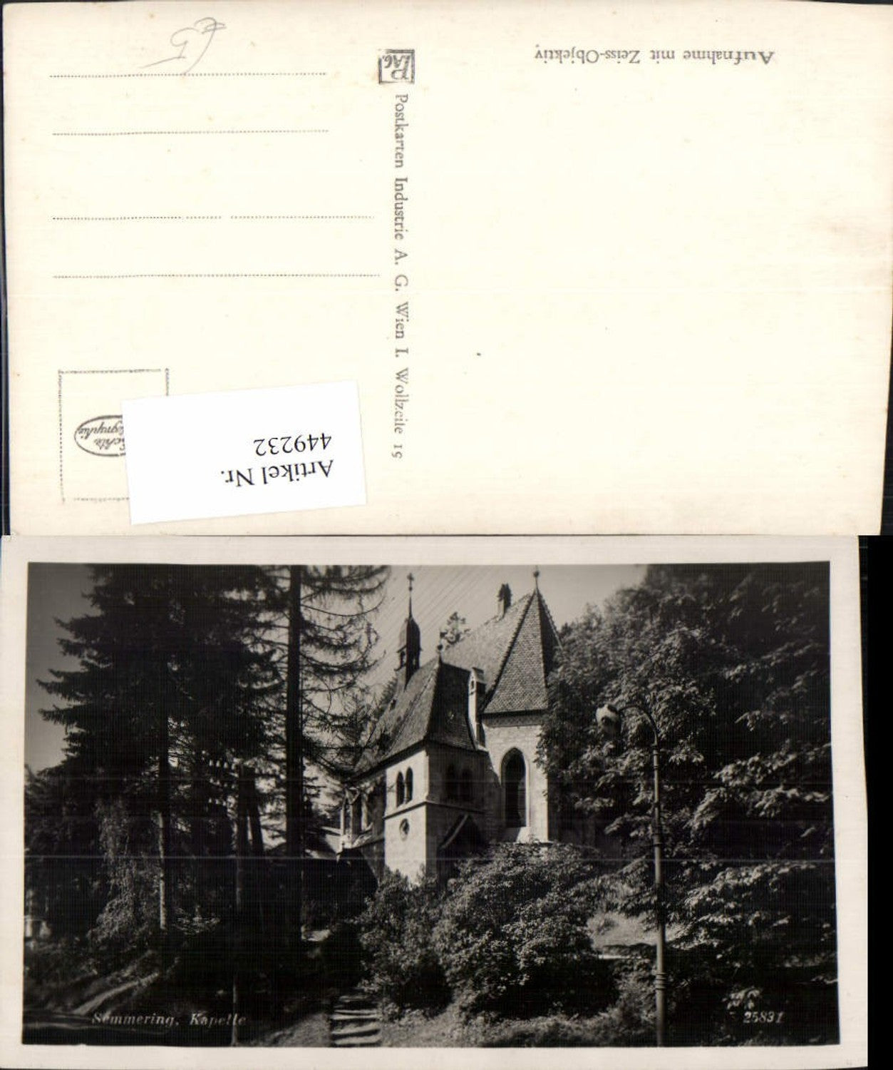 449232,Semmering Kapelle Kirche