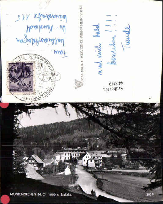 449239,Mönichkirchen Teilansicht Alpenhotel Lang